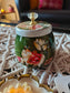 Buy Sajja Green Khamdhenu Pichwai Jar Storage container Thamboolam gift 