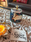 Buy Blue Pichwai Cow Jar With Lid Dry Fruit Jar Thamboolam gift Return Gift Wedding Favor