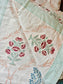 Buy Premium Percale Cotton Hand block Sea Green Double Bedsheet King 9 feet x 9 feet