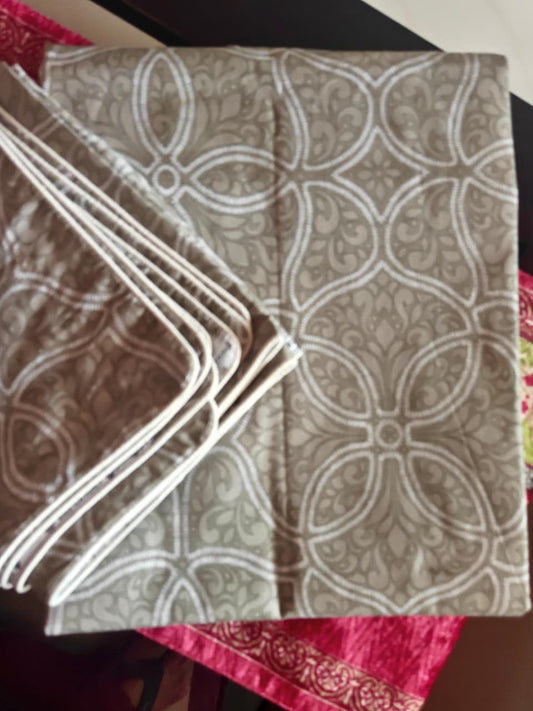 Luxury Opulence Premium Cotton Mehendi Green Bedsheet Queen