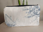 Trendy Abstract Weaved Cotton Pouch Travel Bag Cosmetic Bag Pencil Wire Storage Bag