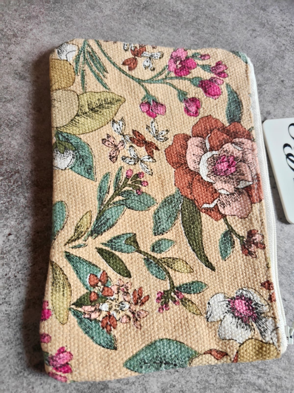 Trendy Floral Multiuse Pouch Mobile Case Cosmetic Bag Coin Pouch