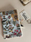 Trendy Blue Floral Multiuse Pouch Mobile Case Cosmetic Bag Coin Pouch