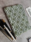 Sajja Sustainable Livelihoods Abstract Geometrical Pencil Pouch Sanitary Napkin pouch Cosmetic Bag