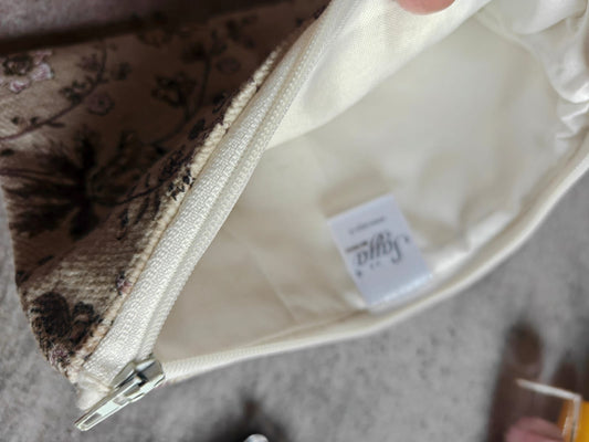 Floral Duck Cotton Pouch Travel Bag Cosmetic Bag Sanitary Napkin pouch