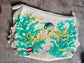 Stylish Chic Fringes Sea Life Canvas Cotton Pouch Travel Bag Cosmetic & Toiletry Bag iPad Bag
