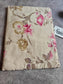 Eco Friendly Floral Cotton Quilted Multi Purpose Pouch Cosmetic Bag iPad Pouch