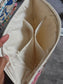Eco Friendly Floral Cotton Quilted Multi Purpose Pouch Cosmetic Bag iPad Pouch