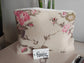 Eco Friendly Floral Cotton Quilted Multi Purpose Pouch Cosmetic Bag iPad Pouch