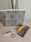 Designer Cotton Big Multiuse Storage Pouch bag Cosmetics Case Jewellery Unmentionables bag