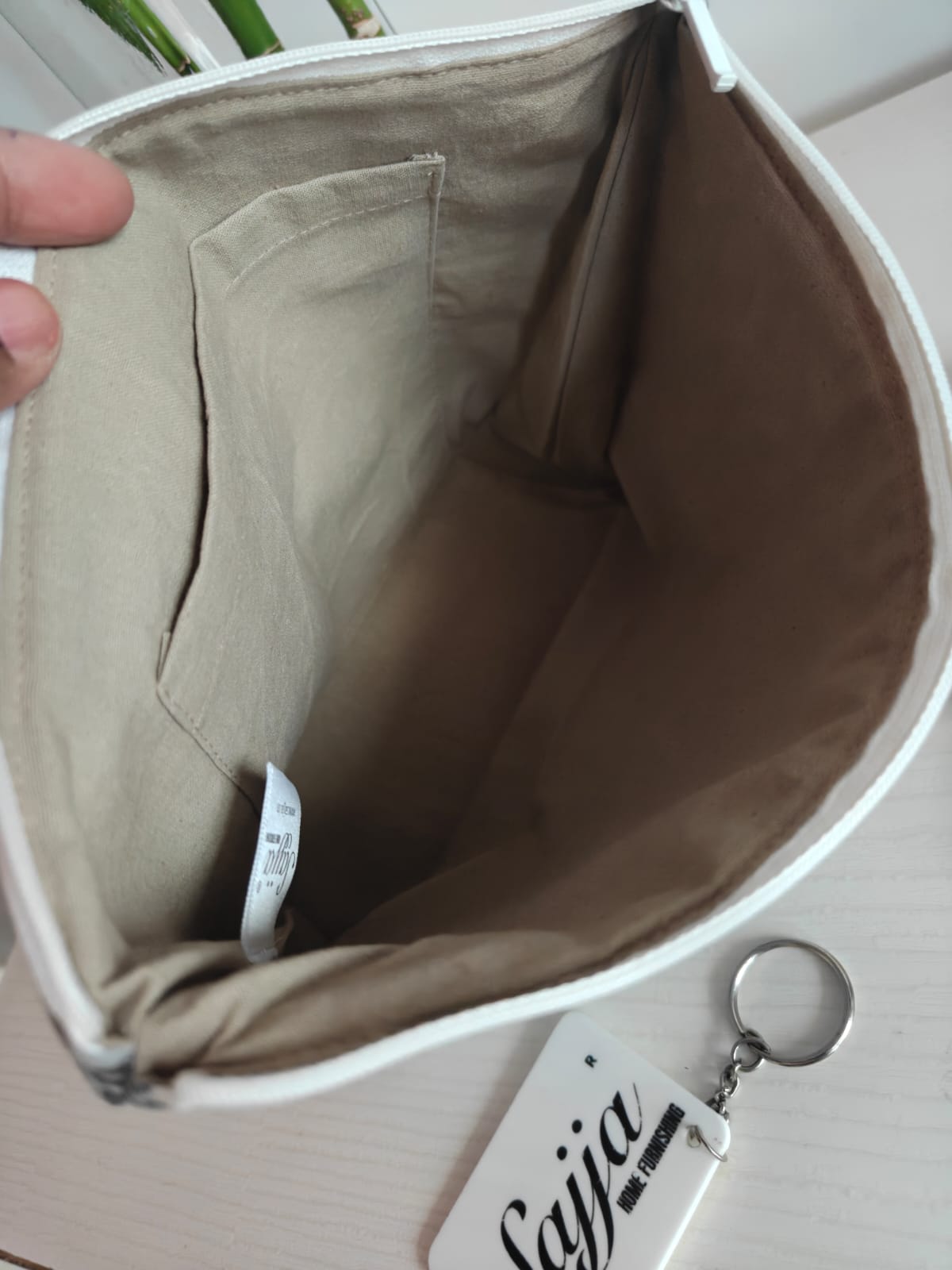 Designer Cotton Big Multiuse Storage Pouch bag Cosmetics Case Jewellery Unmentionables bag