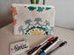 Designer Mandala Cotton Fabric Pouch Cosmetic Bag Pencil Pouch Wallet Girl Women