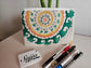 Designer Mandala Cotton Fabric Pouch Cosmetic Bag Pencil Pouch Wallet Girl Women