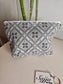 Buy Grey Quilted Multi Purpose Pouch Cosmetic Bag Pencil Pouch Clutch Bag