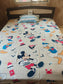 Sajja Buy Online Disney Mickey Mouse Kids Print Single Bedsheet (60 x 90in)