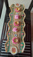 ऊं Artistic Tealight Runner Festive Centre piece  Rectangle Rangolis Diwali Dusshera Decoration Festive Decor