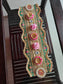 ऊं Artistic Tealight Runner Festive Centre piece  Rectangle Rangolis Diwali Dusshera Decoration Festive Decor