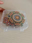 Auspicious Durga Rangoli Floral Betel Leves Rangoli Set