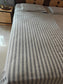 Organic Earthy Grey Duck Cotton King Size Bedcover with 2 Pillow Covers