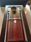 Geometrical Laser Cut Rexene poly vinyl cutwork 13 x 37 Bronze Copper Table Runner -Waterproof, Heat Resistant, Non-Slip