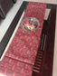 Stylish Kalamkari Dupioni Silk Table Runner For Dining Table Coffee Table n Foyer (L-72in, W-12in)