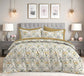 Premium Opulence Traditional King Bedsheet Beige Green 108 inches x 108 inches