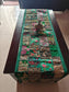 Khambhadiya Festive Rectangular Green Cotton Table Runner ( 16 x 72 inches)