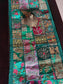 Khambhadiya Festive Rectangular Green Cotton Table Runner ( 16 x 72 inches)