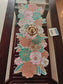 Symphony of Colours Floral White Based Beads Table Runner