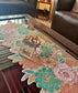 Symphony of Colours Floral White Based Beads Table Runner