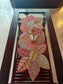 Buy Online Sajja Dancing leaves Multi Coloured Beaded Table Runner