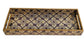 Violet Purple Marble Inlay Print Decorative MDF Tray | Stylish Serving & Home Décor Tray