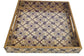 Violet Marble Inlay Print Decorative Sqaure MDF Tray | Stylish Serving & Home Décor Tray