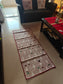 Designer Anti Skid Cotton Bedside Runner Rug | Use as Sofa Cover