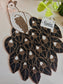 Antique Beaded Handmade Peacock Beads Table Mat