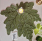 Designer Leaf Decorative Beads Table Placemat Bead table mat