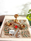 Elegant Ivory eaves Beaded Pearls Table Placemat