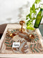 Elegant Ivory eaves Beaded Pearls Table Placemat