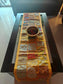 Elegant Ethnic Rectangular Festive Yellow Cotton Table Runner (14 x 60 inches)
