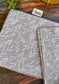 Buy Online Sakura (桜) Ash Grey Twill Cotton King Bedsheet 108 x 108 inches