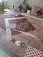 Designer Wine Purple Elegance Collection Cotton Double bed King Bedsheet 9f x 9f