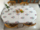 Designer Cotton Dining Table Cloth 6 to 8 Seater Table Cover 60" x 90"