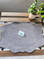 Fleur De Leaf Quilted Velvet Quilted Oval Reversible Placemats - Melange Brown