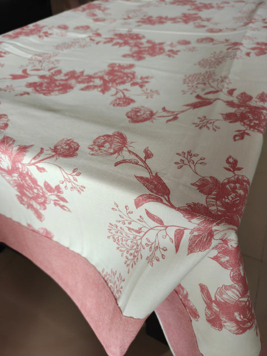 Buy flora Table Cloth -4 Seater Table Cover 54 IN x 78 IN