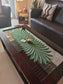 Buy Handmade Garden Green Beads Table Runner For Home Décor