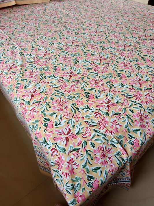 Buy Queen Vintage Traditional Red Mandala Pure Cotton Floral Bagh Double Bedsheet