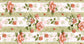Sajja Enchanting English Rose Elegant Silk Table Runner (12 x 72 inches)