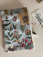 Trendy Blue Floral Multiuse Pouch Mobile Case Cosmetic Bag Coin Pouch