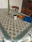 Designer Hand Block Cotton Table Cover - 60 x 90 inches 6 seater | smaller 8 seater  Table Cloth