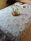 Designer Sage Green Floral Double Bedsheet Queen